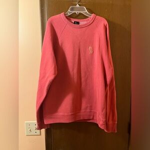 LAST CHANCE | OVO October’s Very Own Drake washed red distressed Sweatshirt